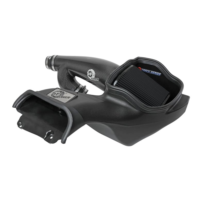 aFe Power | Track Series Carbon Fiber Intake System w/ Pro 5R Filter Black - Expedition / F-150 / Navigator 3.5T 2021-2025