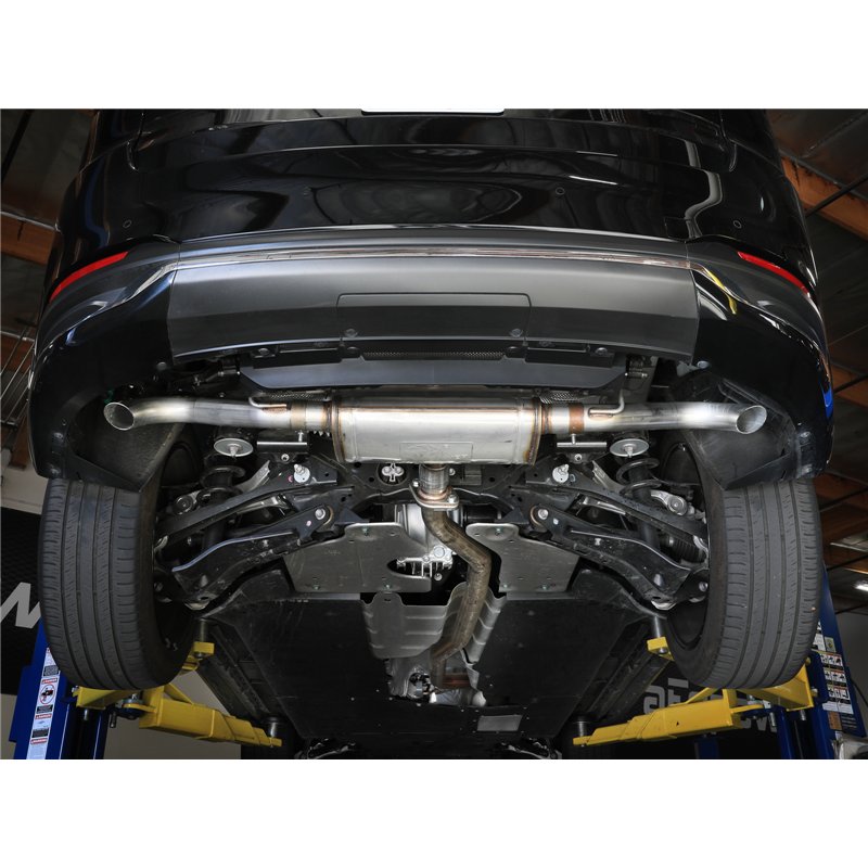 aFe Power | Takeda 2-1/2 IN 304 Stainless Steel Axle-Back Exhaust System - CX-70 / CX-90 3.3T / 2.5L 2024-2025