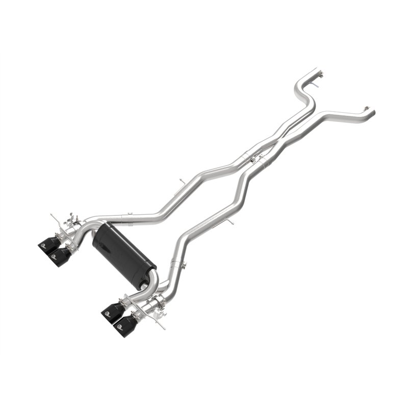 aFe Power | MACH Force-Xp Cat-Back Exhaust 3 to 2-1/2 IN 304 S/S w/ Black Tips - M2 3.0T 2023-2025