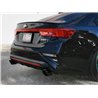 aFe Power | Takeda 3 IN to 2-1/2 IN 304 Stainless Steel Axle-Back Exhaust Black Tip - Forte 1.6T 2020-2021