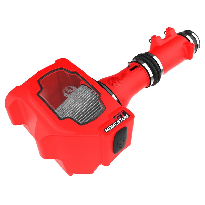 aFe Power | Momentum GT Cold Air Intake System Red w/ Pro DRY S Filter - Dodge / Jeep 3.0T 2022-2025