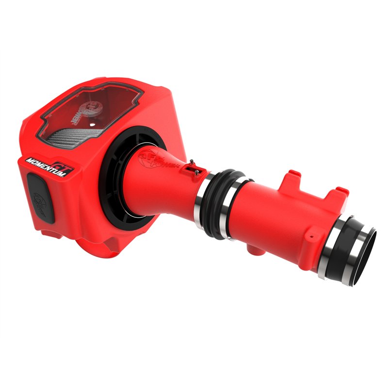 aFe Power | Momentum GT Cold Air Intake System Red w/ Pro DRY S Filter - Dodge / Jeep 3.0T 2022-2025