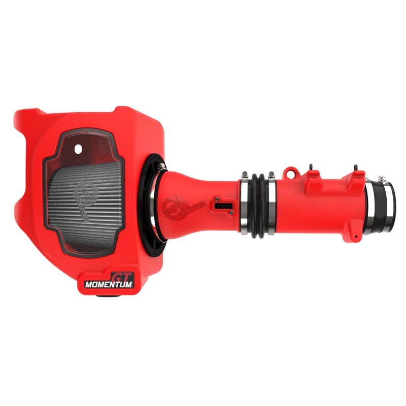 aFe Power | Momentum GT Cold Air Intake System Red w/ Pro DRY S Filter - Dodge / Jeep 3.0T 2022-2025
