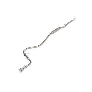 aFe Power | Takeda 2-1/2 IN to 3 IN 304 Stainless Steel Cat-Back Exhaust w/ Polished Tips - Civic 2.0L 2022-2025