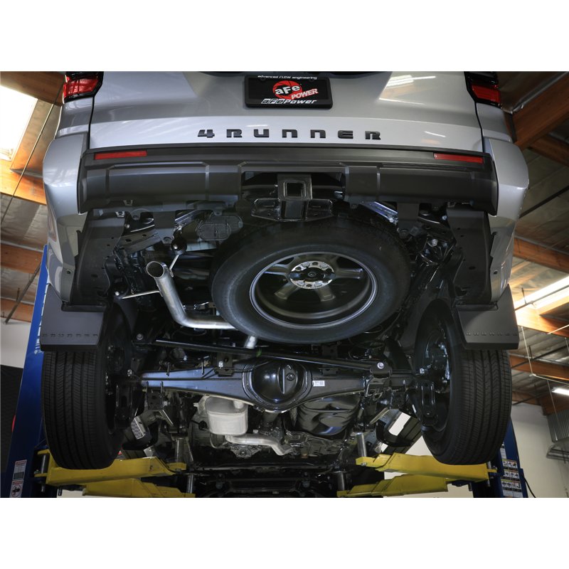 aFe Power | Apollo GT Series 2-1/2 IN 409 Stainless Steel Cat-Back Hi-Tuck Exhaust System - 4Runner 2.4T 2025
