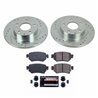 PowerStop | Z23 Evolution Sport Performance Disc Brake Pad & Rotor Kit - Arrière - 6 2.5L 2016-2021