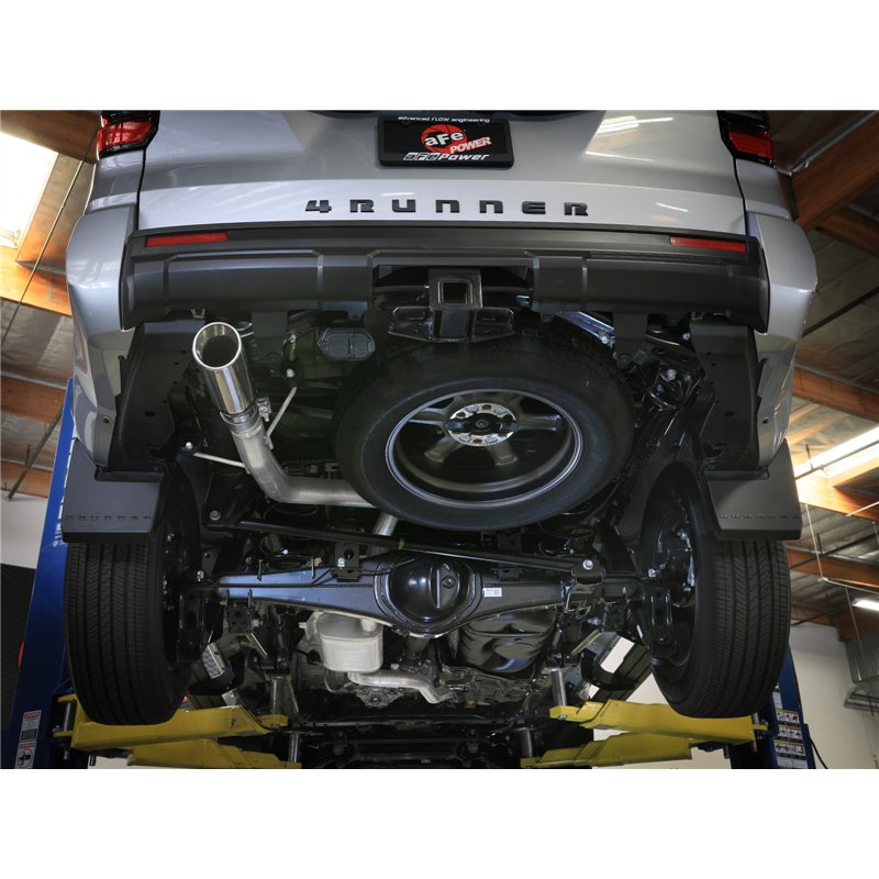 aFe Power | Vulcan Series 2-1/2 IN Stainless Steel Cat-Back Exhaust w/Black Tip - 4Runner 2.4T 2025