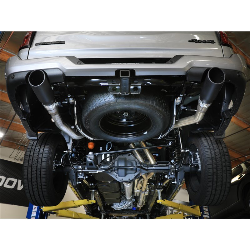 aFe Power | Vulcan Series 3 IN 304 Stainless Steel Cat-Back Exhaust System w/Black Tip - Ram 1500 3.0T 2025-2026