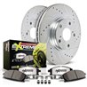 PowerStop | Z26 Street Warrior Disc Brake Pad & Rotor Kit - 330Ci / M / 330i / 330xi 3.0L 2001-2006