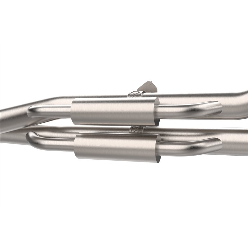 aFe Power | Vulcan Series 3 IN 304 Stainless Steel Cat-Back Exhaust System w/Polished Tip - Ranger 3.0T 2024-2026