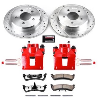 PowerStop | Z36 Extreme Disc Brake Pad/Caliper & Rotor Kit - Explorer / Sport / Ranger / Mountaineer 4.0L / 4.9L 2000-2002 Po...