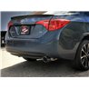 aFe Power | Takeda 2-1/2 IN 304 Stainless Steel Axle-Back Exhaust System w/ Black Tip - Corolla 1.8L 2014-2019