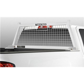 Backrack | Safety Rack White Silv/Sierra/F150/Tundra/D/W Series/Ram w/o RB 10800 - Chevrolet / Dodge / Ford 2000-2026