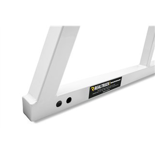 Backrack | OPEN RACK White 99-24 Ford 250/350/450 SuperDuty 14700 - F-250 / F-350 2000-2026