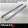 TrailFX | 3 Inch Round Bent, Rocker Panel Mount - 4Runner 2.4T 2025-2026