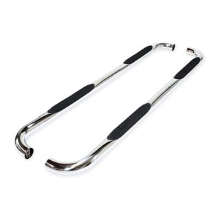 TrailFX | 3 Inch Round Bent, Rocker Panel Mount - Land Cruiser 2.4T 2024-2025