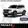 TrailFX | 3 Inch Round Bent, Rocker Panel Mount - Land Cruiser 2.4T 2024-2025