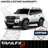 TrailFX | 3 Inch Round Bent, Rocker Panel Mount - Land Cruiser 2.4T 2024-2025