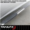 TrailFX | 4 Inch Oval Straight, Rocker Panel Mount - Land Cruiser 2.4T 2024-2025