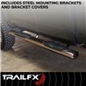 TrailFX | 6 Inch Oval Straight Pol Stainless Steel Frame Body Mount Bolts - Chevrolet / GMC 2001-2014