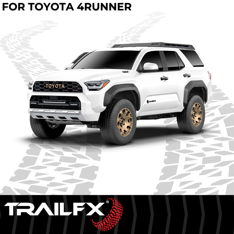 TrailFX | With 6-1/2 Inch Wide Step Area, Rocker Panel Mount - 4Runner 2.4T 2025-2026
