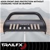 TrailFX | 3 Inch Diameter, Powder Coated, Titanium Black, Steel - Land Cruiser 2.4T 2024-2025