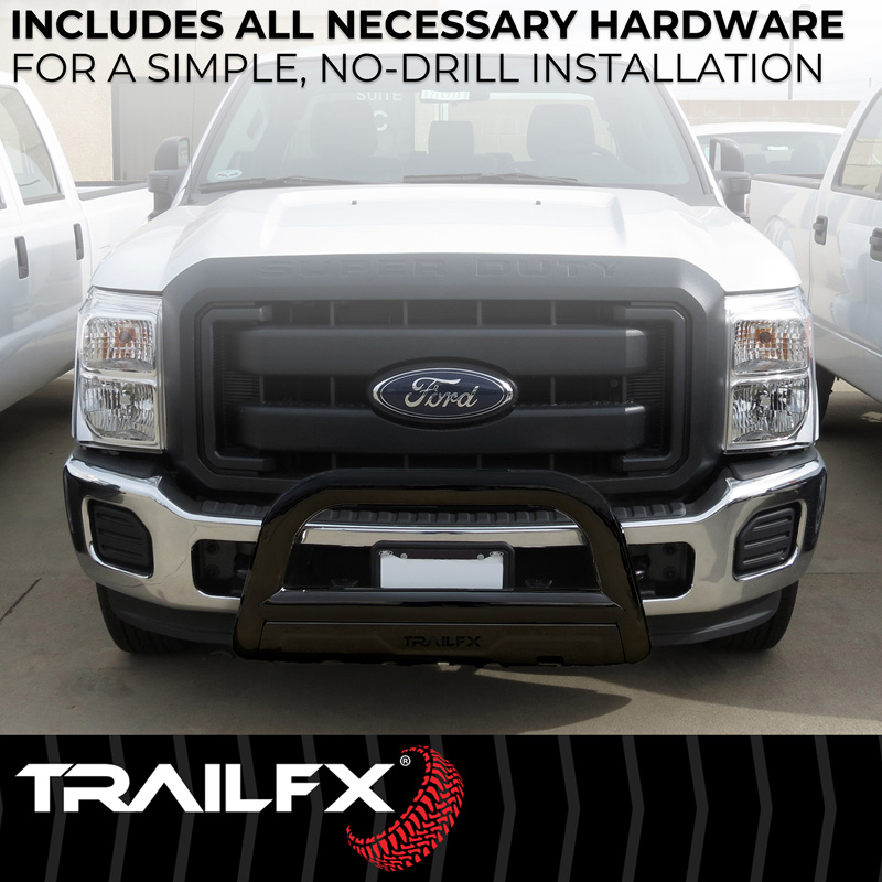 TrailFX | 3 Inch Diameter, Powder Coated, Titanium Black, Steel - Land Cruiser 2.4T 2024-2025