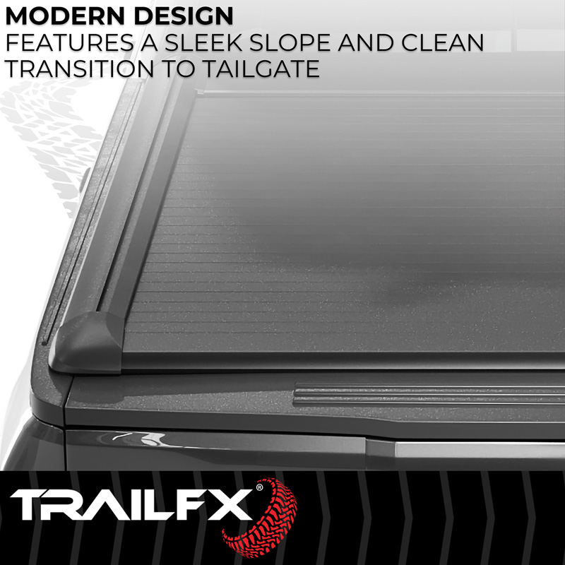 TrailFX | Trail FX Tonneau Cover TFX6001, Manual Retractable,Key Lockable - Silverado / Sierra 1500 2019-2026