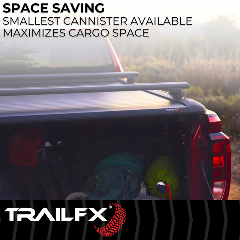 TrailFX | Trail FX Tonneau Cover TFX6001, Manual Retractable,Key Lockable - Silverado / Sierra 1500 2019-2026