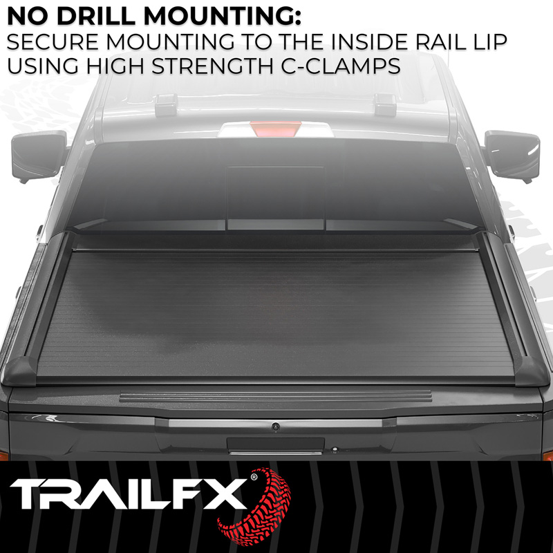 TrailFX | RC1 Retractable Tonneau Cover - Ram 1500 2019-2026