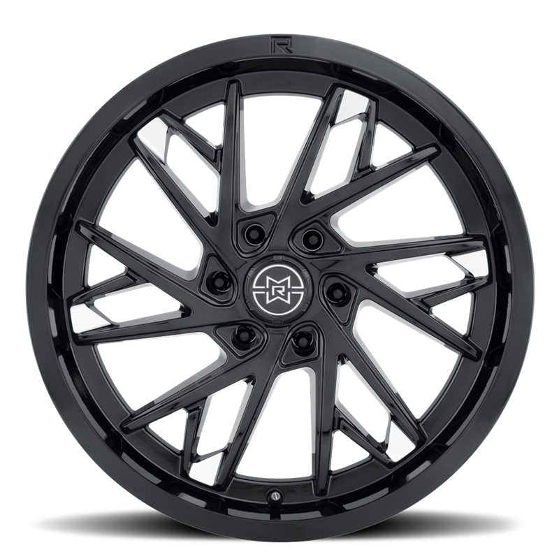 Method Wheels | RAISED (8XX) 20x9 ET0 - GLOSS BLACK MILLED