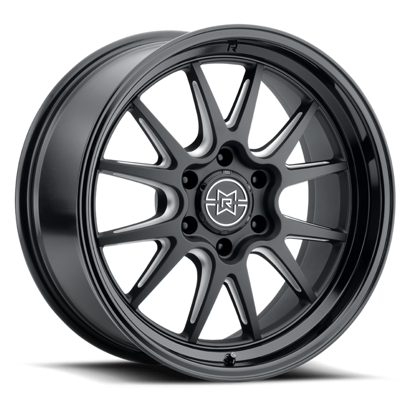 Method Wheels | RAISED (8XX) 20x9 ET-12 - DOUBLE BLACK MILLED
