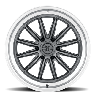 Method Wheels | RAISED (8XX) 20x9 ET0 - GLOSS TITANIUM - MACHINED LIP