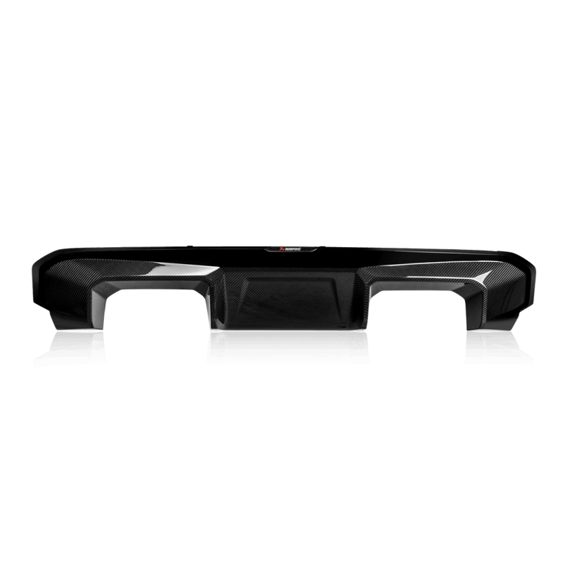 AKRAPOVIC | Rear Carbon Fiber Diffuser - High Gloss - M3 / M4 3.0T 2021-2026