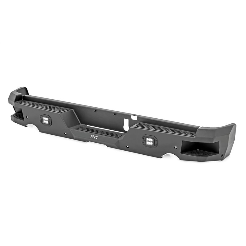 Rough Country | Heavy Duty Rear LED Bumper - Ram 1500 2019-2022 Rough Country Off-Road Bumpers