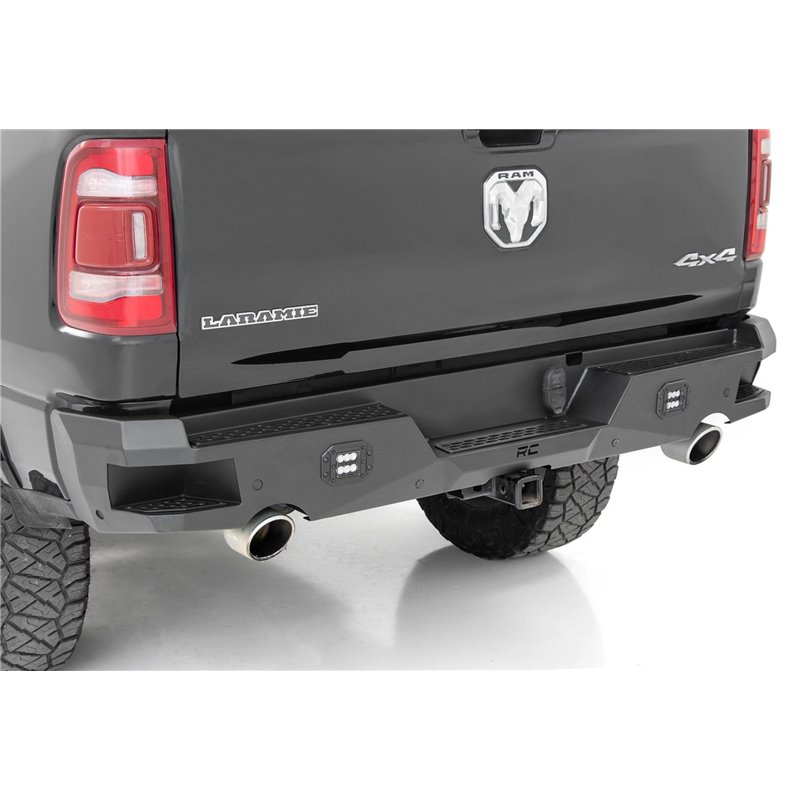 Rough Country | Heavy Duty Rear LED Bumper - Ram 1500 2019-2022 Rough Country Off-Road Bumpers