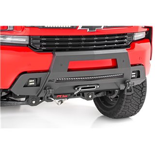 Rough Country | LED Winch Bumper - Silverado 1500 / Limited 2019-2022 Rough Country Off-Road Bumpers