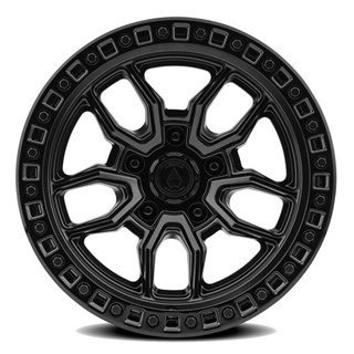 Arena | HUSTLE 18x9.0 ET1  - SATIN BLACK