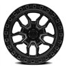 Arena | HUSTLE 18x9.0 ET1  - SATIN BLACK