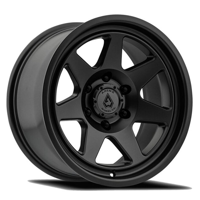 Arena | RIDGE 17x8.5 ET0  - SATIN BLACK