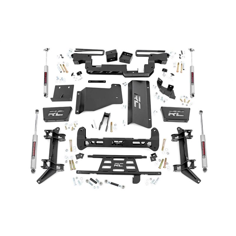 Rough Country | Suspension Lift Kit w/Shocks - Suburban 2500 6.0L 2000 Rough Country Lift Kits