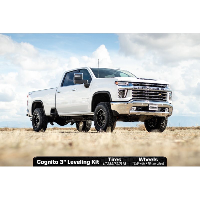 Cognito | 3" Standard Leveling Lift Kit - Silverado / Sierra 2500 HD / 3500 HD 6.6L 2020-2025