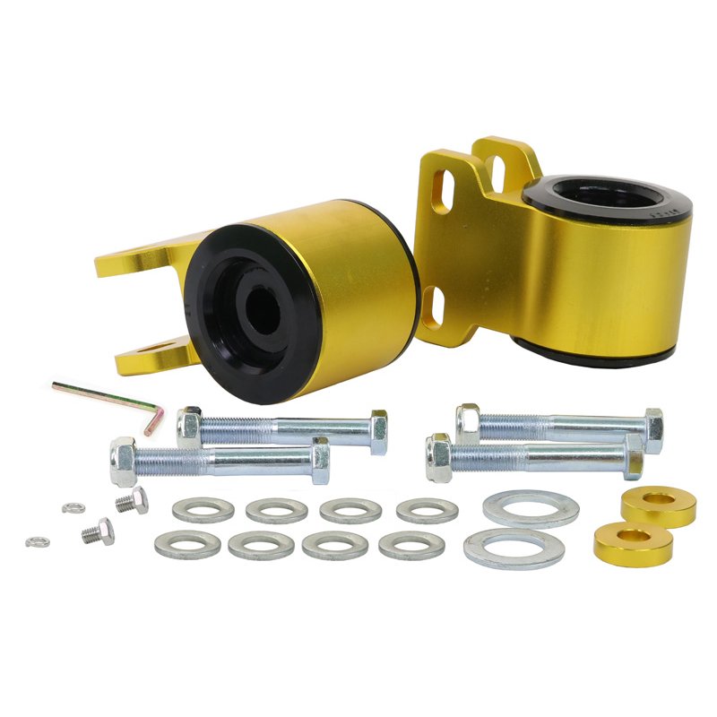 Whiteline | Control Arm Lower - Inner Rear Bushing Kit-Double Offset - Mazda / Volvo 2004-2013