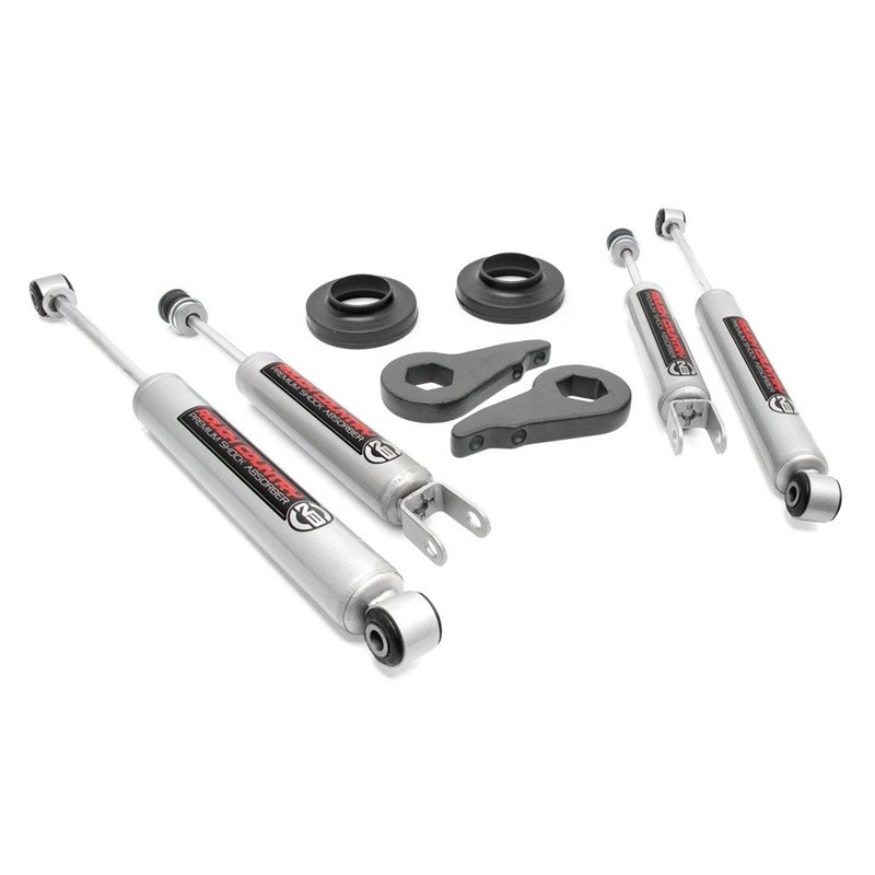 Rough Country | Leveling Lift Kit w/Shocks - Chevrolet / GMC 2000-2006
