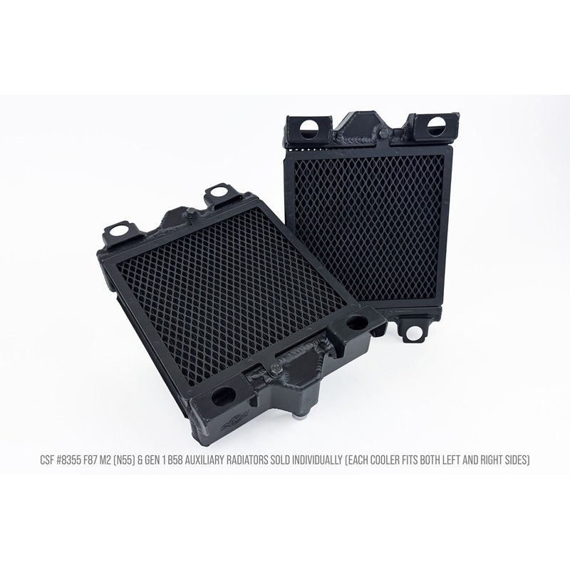 CSF | High-Performance Auxiliary Radiator - BMW 3.0T / 2.0T 2016-2021