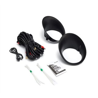 AlphaRex | DoubleTap Dual Color Fog Light Bezel Kit - Durango / 1500 / Ram 2500 / 3500 2002-2009