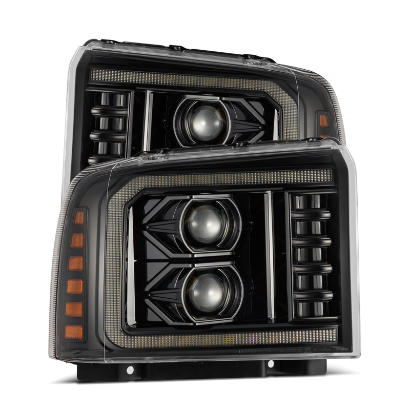 AlphaRex | Projector Headlights Alpha-Black - F-250 / F-350 2005-2007