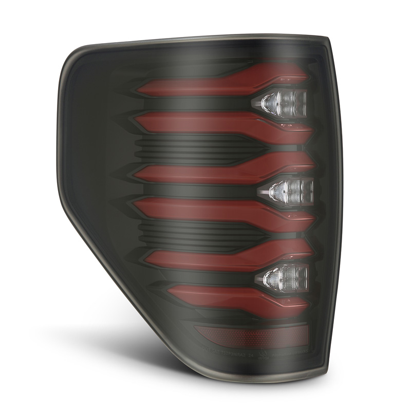 AlphaRex | LED Taillights Black Red - F-150 2009-2014