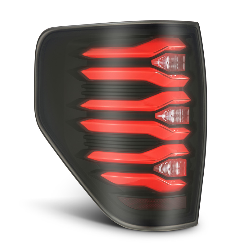 AlphaRex | LED Taillights Black Red - F-150 2009-2014