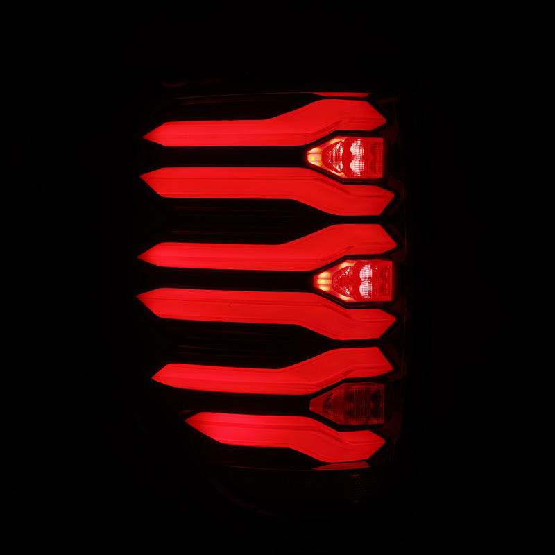 AlphaRex | LED Taillights Black Red - F-150 2009-2014